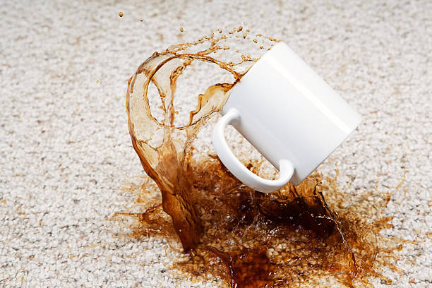 Coffee spilled on an area rug | Floortrends