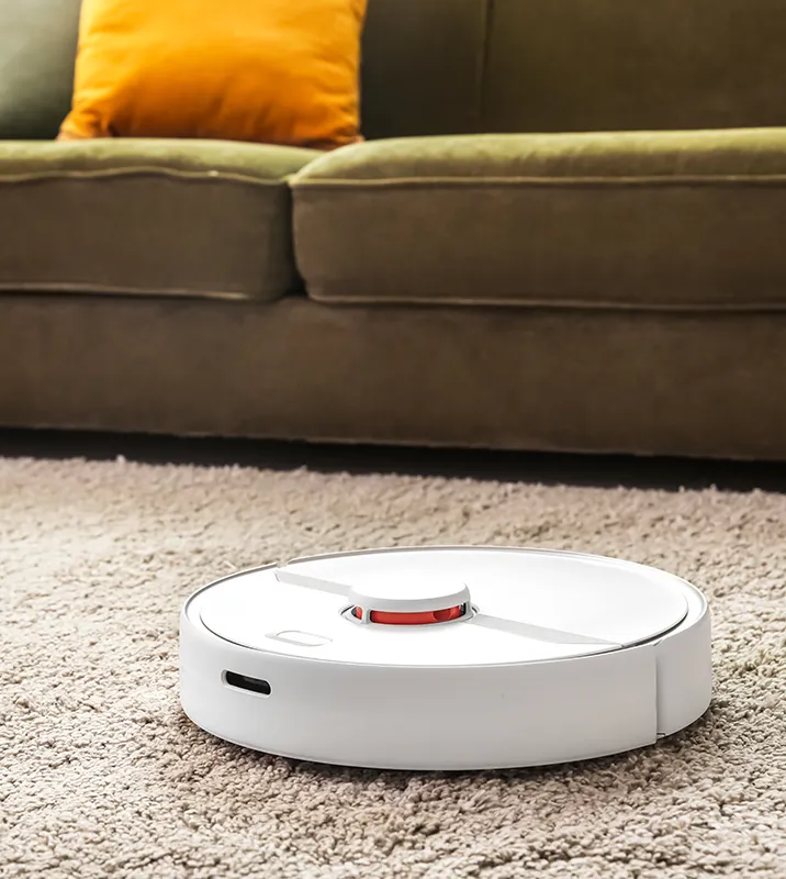 Robot carpet vacuuming | Floortrends