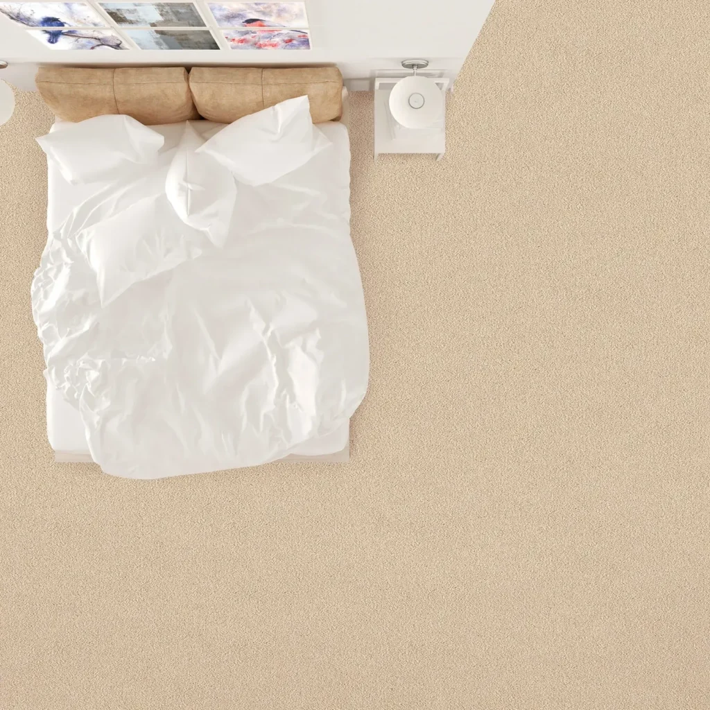 Crestview carpet in bedroom
