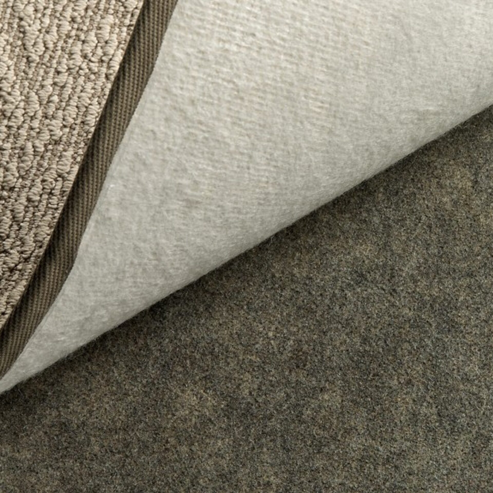 Area with a St Jude rug pad underneath