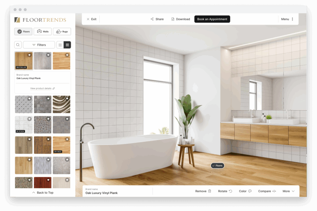 Floortrends visualizer
