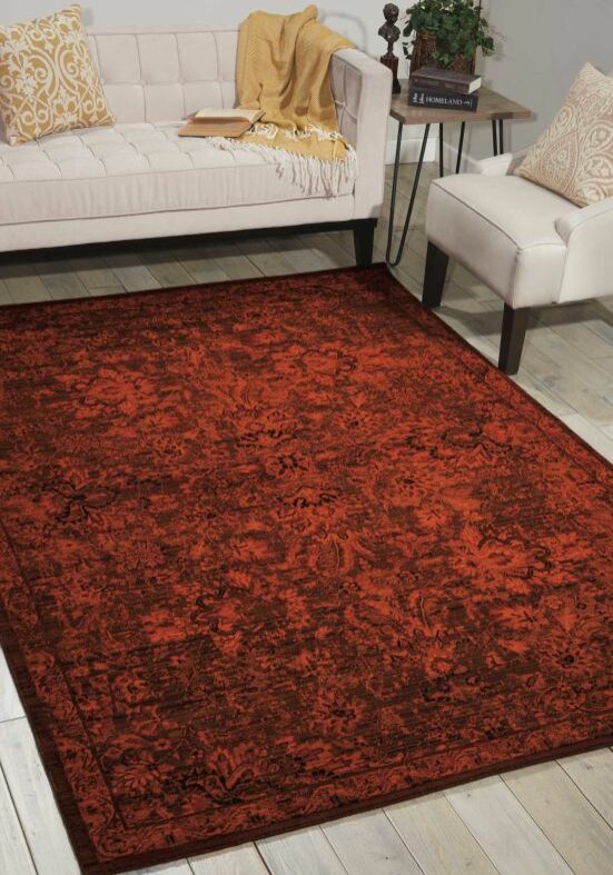 red area rug | Floortrends